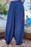Tasha Damask Bloom Pant Navy